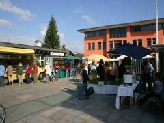 Bauernmarkt vor dem Rathaus