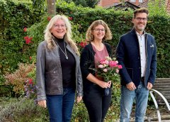 Neue Mitarbeiterin Sandra Bauer Neue Mitarbeiterin Sandra Bauer