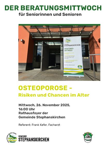 Der Beratungsmittwoch im November