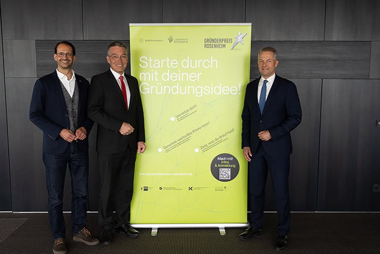 Gründerpreis von Stadt und Landkreis Rosenheim: Jetzt bewerben!