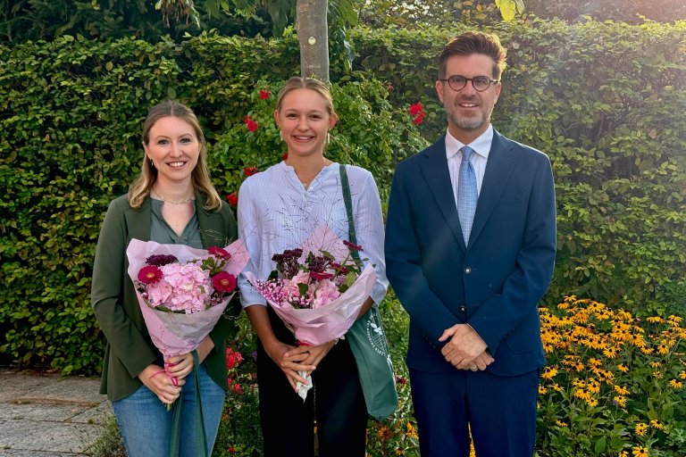 Zwei neue Gesichter im Rathaus