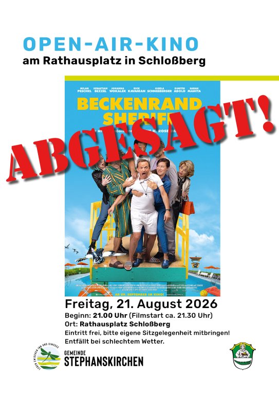 Open-Air-Kino abgesagt