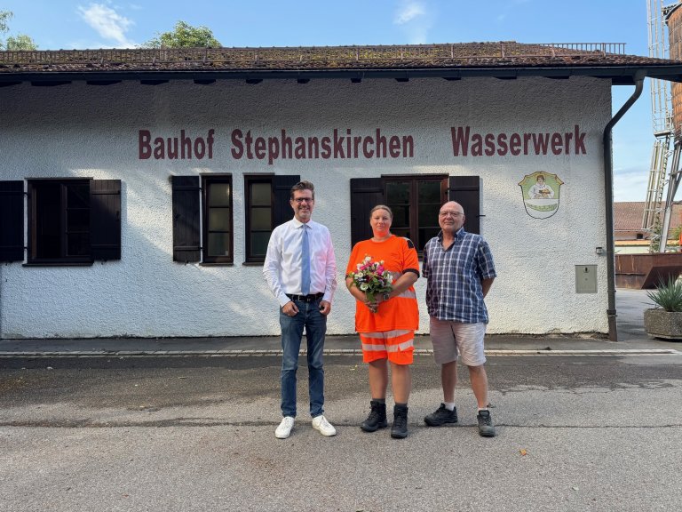 Neues Gesicht im Bauhof Sandra Meier