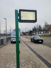 Digitaler Anzeiger ÖPNV