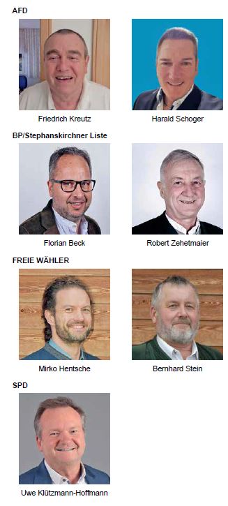 Neu gewählter Gemeinderat - Teil 2