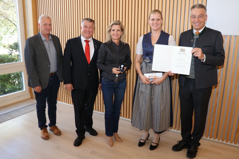 Ehrung im Landratsamt Rosenheim Ehrung im Landratsamt Rosenheim
